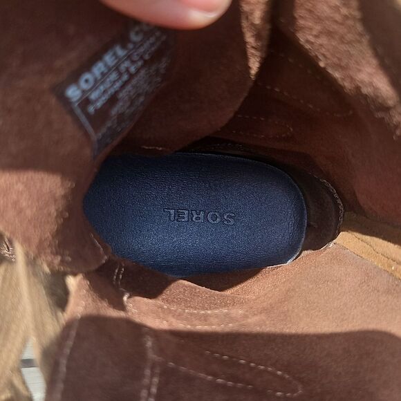 Sorel Women’s Brown Leather & Suede Lace-Up Boots Size 7 - Picture 9 of 9